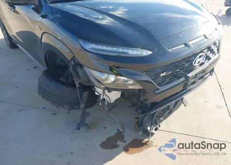 2022 Hyundai Kona N Line z USA, uszkodzony, nr VIN KM8K3CA34NU869853